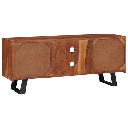 vidaXL TV Cabinet Honey brown 112 x 30 x 48 cm Solid acacia wood