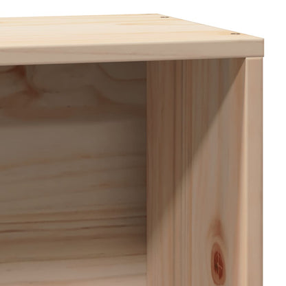 vidaXL Bookcase Bed without Mattress 75x190 cm Small Single Solid Wood Pine