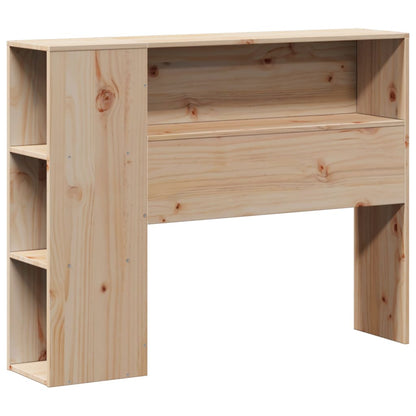 vidaXL Bookcase Bed without Mattress 75x190 cm Small Single Solid Wood Pine