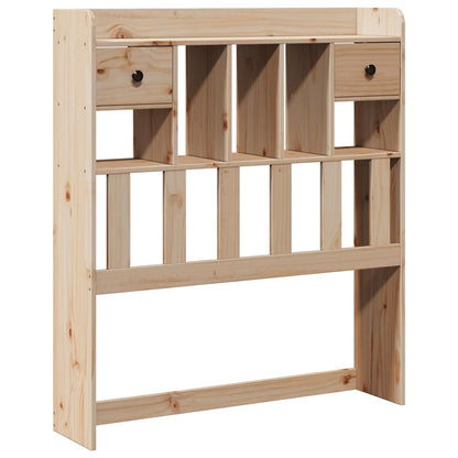 vidaXL Bookcase Bed without Mattress 75x190cm Small Single Solid Wood Pine