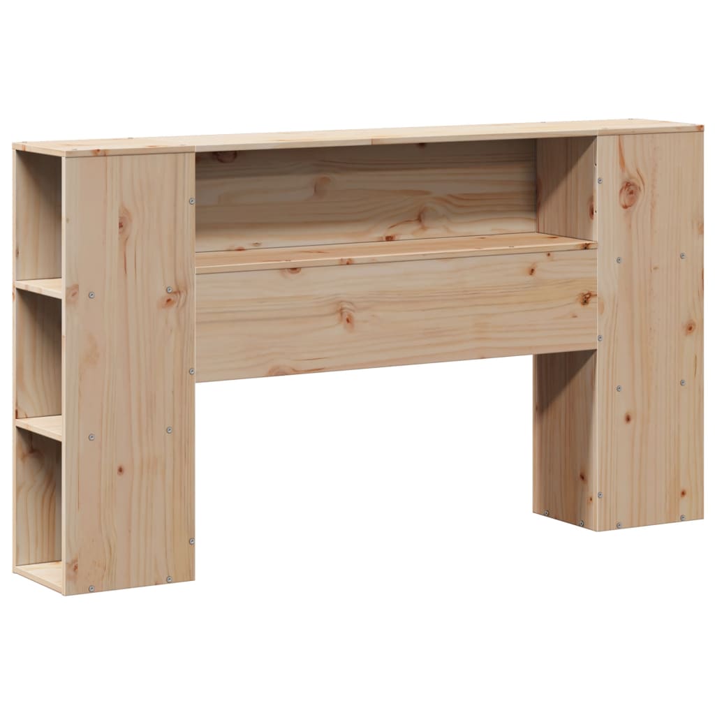 vidaXL Bookcase Bed without Mattress 160x200cm Solid Wood Pine