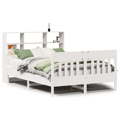 vidaXL Bed Frame without Mattress White 160x200 cm Solid Wood Pine