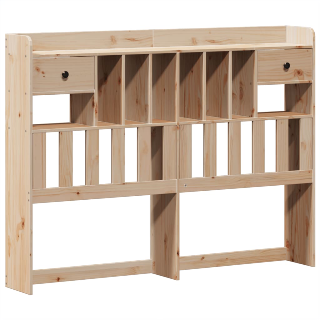 vidaXL Bed Frame without Mattress 140x200 cm Solid Wood Pine