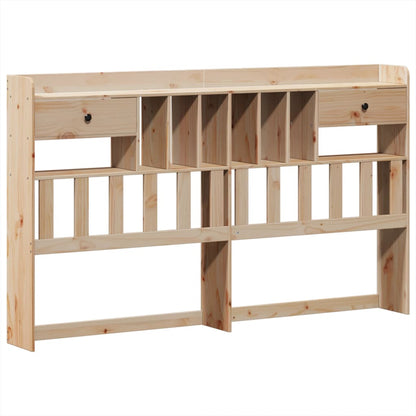 vidaXL Bed Frame without Mattress 180x200 cm Super King Solid Wood Pine