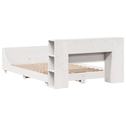 vidaXL Bed Frame without Mattress White 160x200 cm Solid Wood Pine