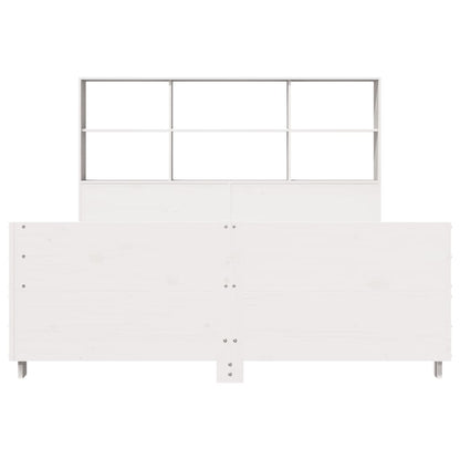vidaXL Bed Frame without Mattress White 160x200 cm Solid Wood Pine