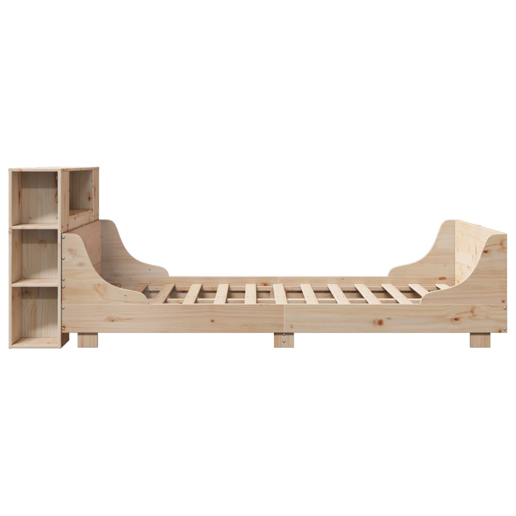 vidaXL Bed Frame without Mattress 160x200 cm Solid Wood Pine