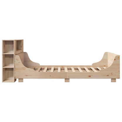 vidaXL Bed Frame without Mattress 160x200 cm Solid Wood Pine