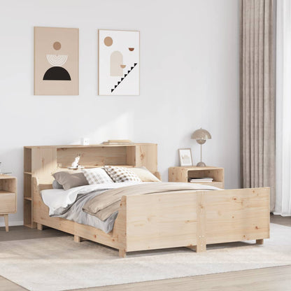 vidaXL Bed Frame without Mattress 160x200 cm Solid Wood Pine