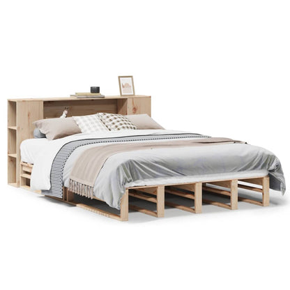 vidaXL Bookcase Bed without Mattress 160x200 cm Solid Wood