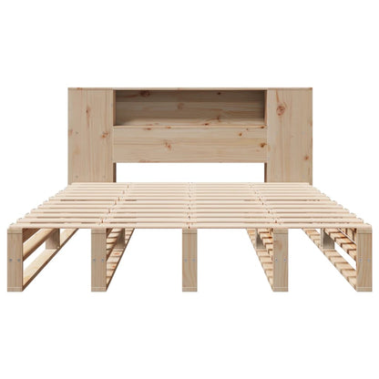 vidaXL Bookcase Bed without Mattress 160x200 cm Solid Wood