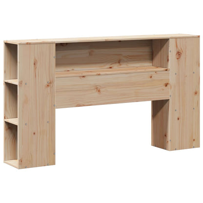 vidaXL Bookcase Bed without Mattress 135x190 cm Double Solid Wood