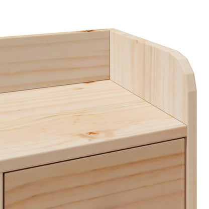 vidaXL Bookcase Bed without Mattress 90x190 cm Single Solid Wood Pine