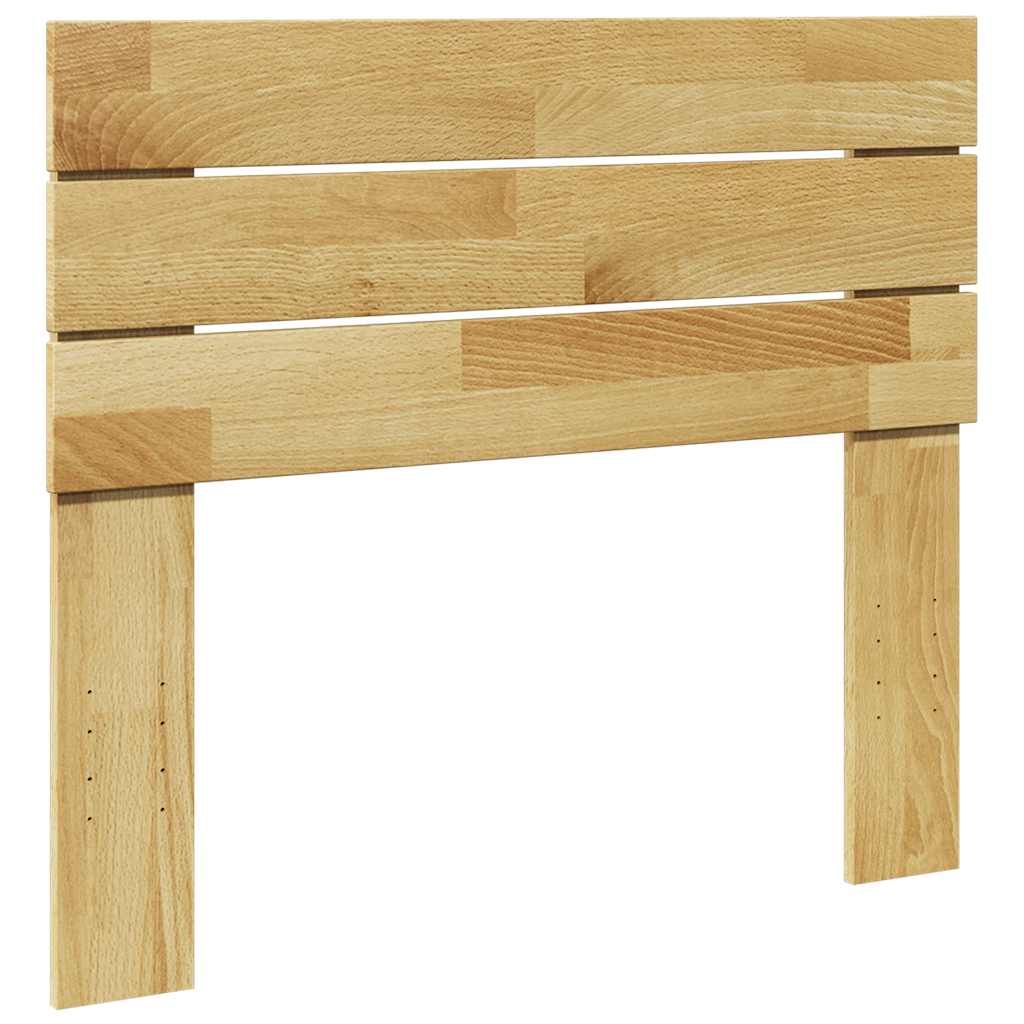 vidaXL Headboard 75 cm Solid Wood Oak