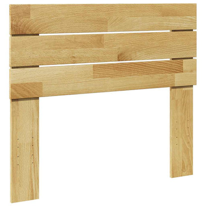 vidaXL Headboard 75 cm Solid Wood Oak