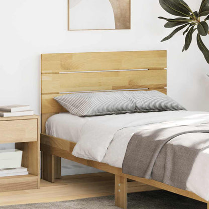 vidaXL Headboard 75 cm Solid Wood Oak