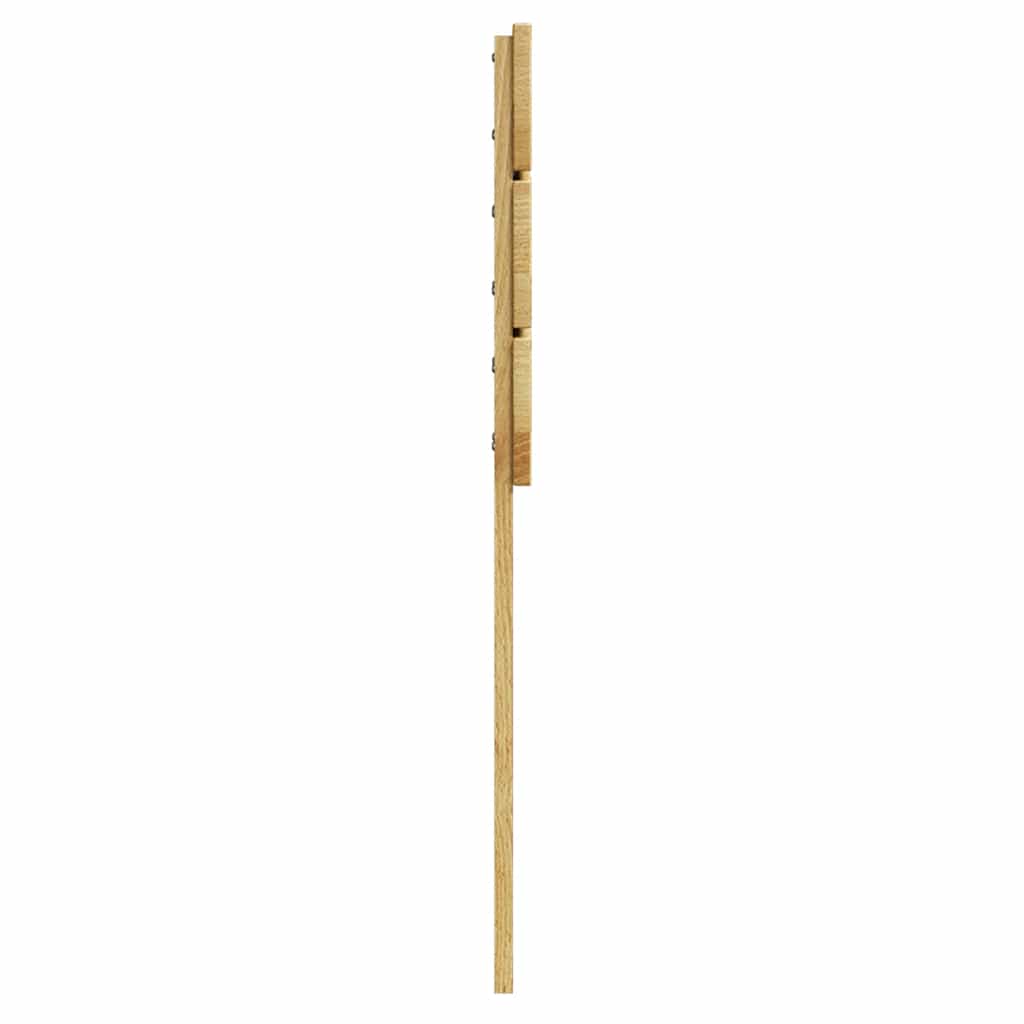 vidaXL Headboard 75 cm Solid Wood Oak