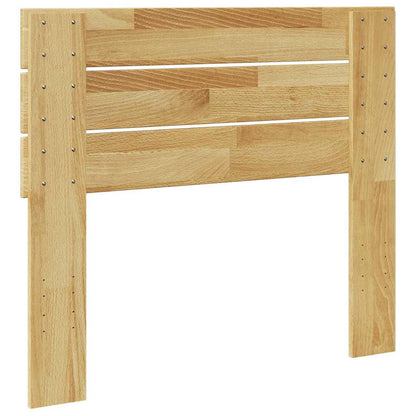 vidaXL Headboard 75 cm Solid Wood Oak
