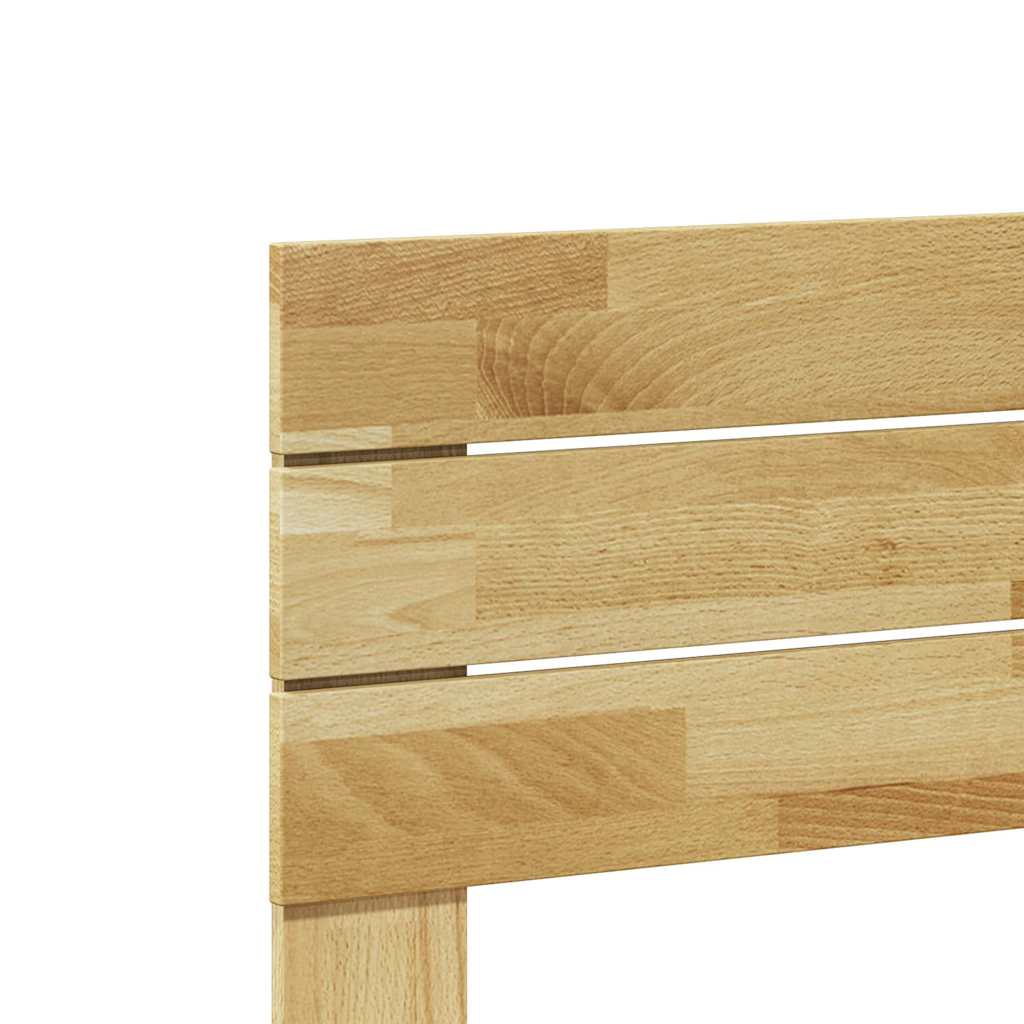 vidaXL Headboard 75 cm Solid Wood Oak