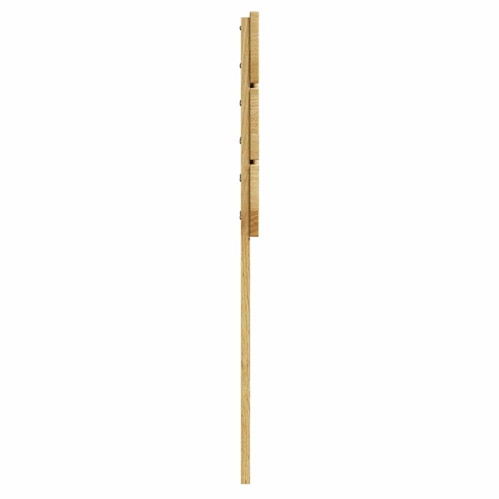 vidaXL Headboard 90 cm Solid Wood Oak