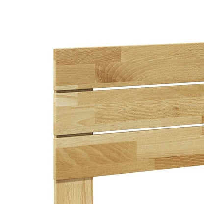 vidaXL Headboard 90 cm Solid Wood Oak