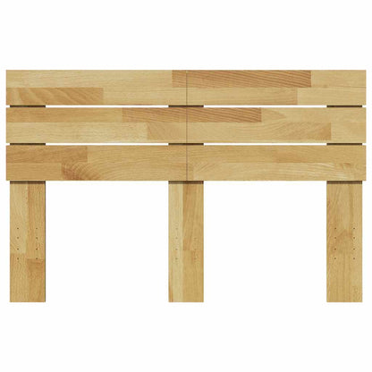 vidaXL Headboard 120 cm Solid Wood Oak