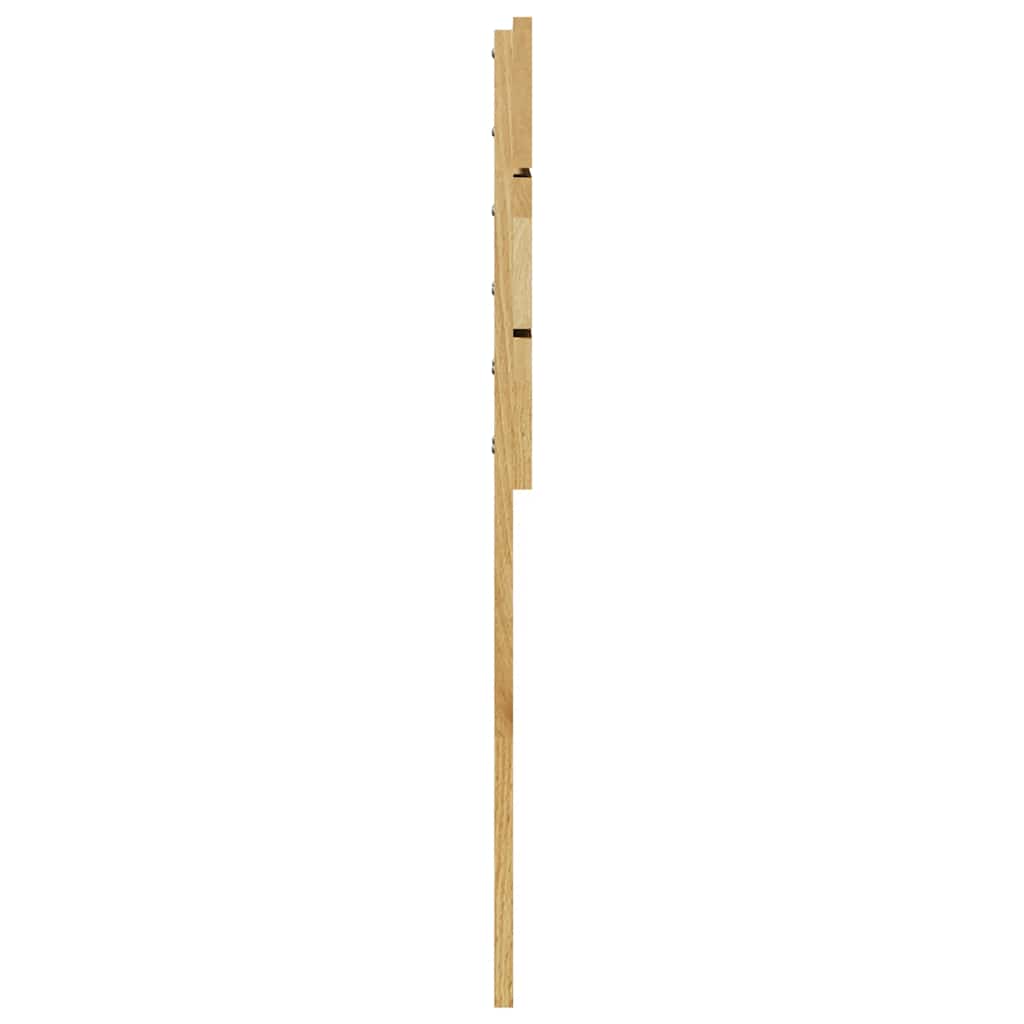 vidaXL Headboard 120 cm Solid Wood Oak