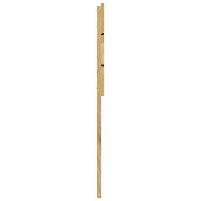 vidaXL Headboard 120 cm Solid Wood Oak