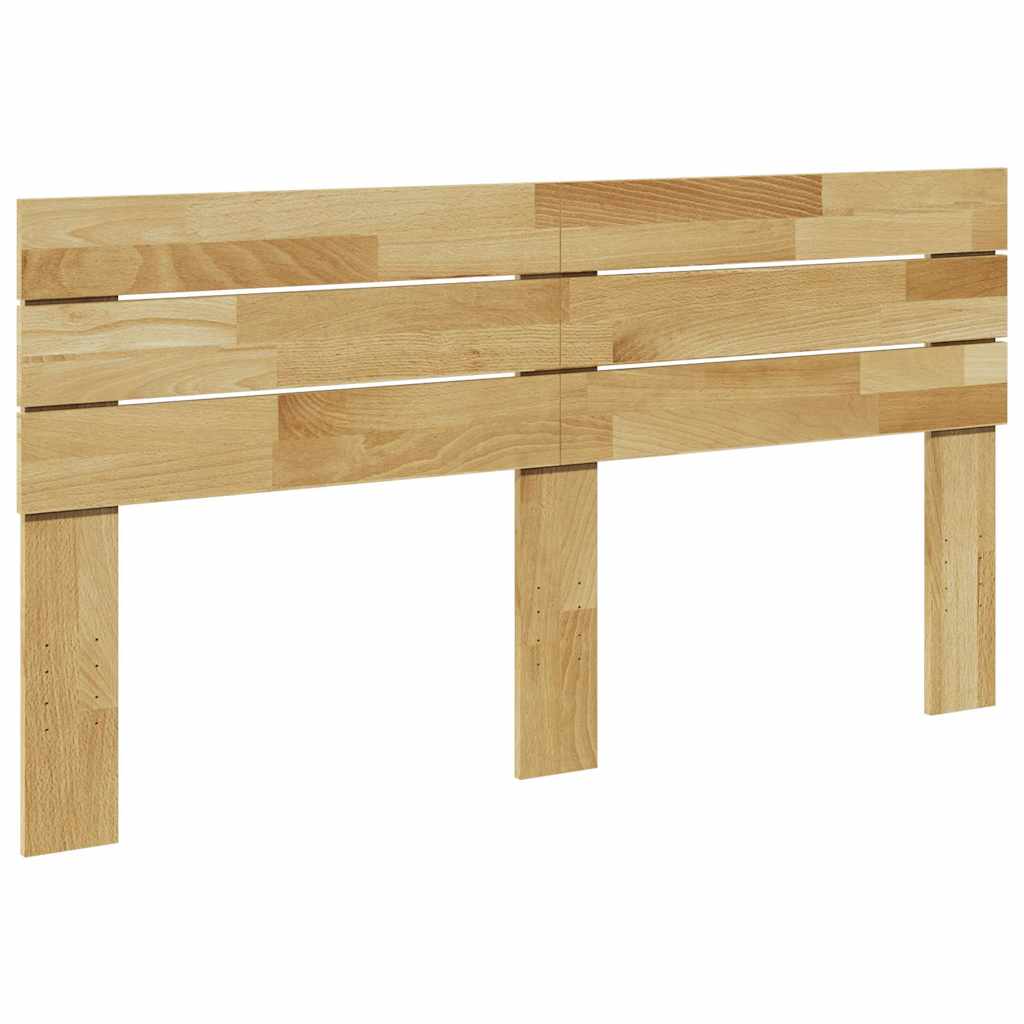 vidaXL Headboard 135 cm Solid Wood Oak