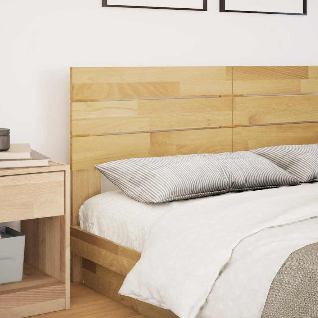 vidaXL Headboard 150 cm Solid Wood Oak