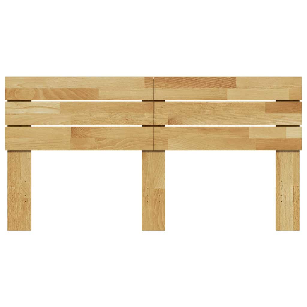 vidaXL Headboard 160 cm Solid Wood Oak