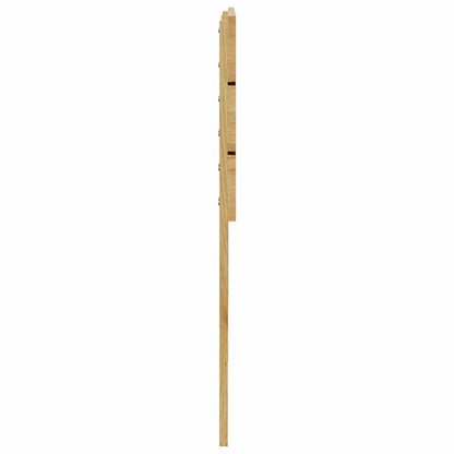 vidaXL Headboard 160 cm Solid Wood Oak