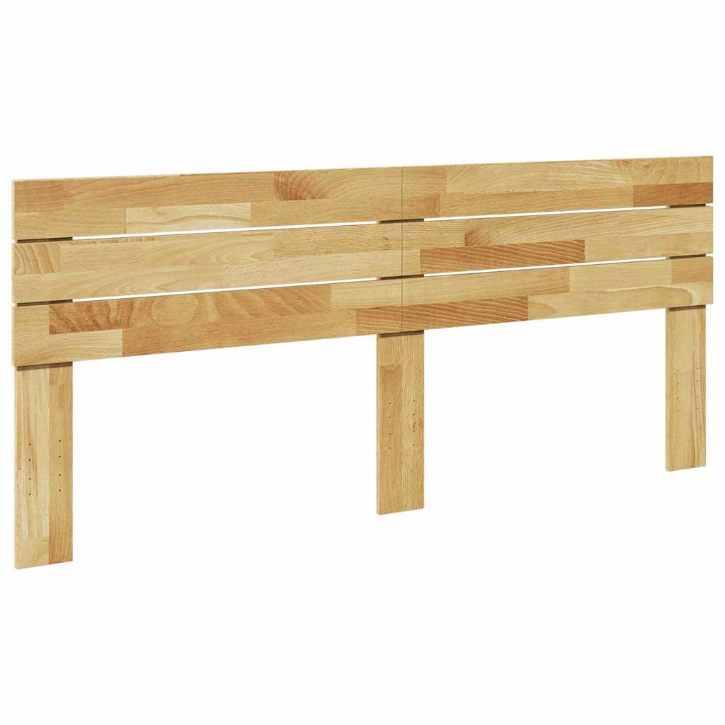 vidaXL Headboard 180 cm Solid Wood Oak
