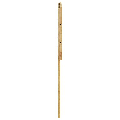 vidaXL Headboard 200 cm Solid Wood Oak