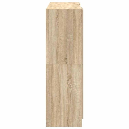 vidaXL 3 Piece Kitchen Cabinet Set Sonoma Oak Engineered Wood
