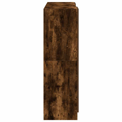 vidaXL 3 Piece Kitchen Cabinet Set Smoked Oak Engineered Wood