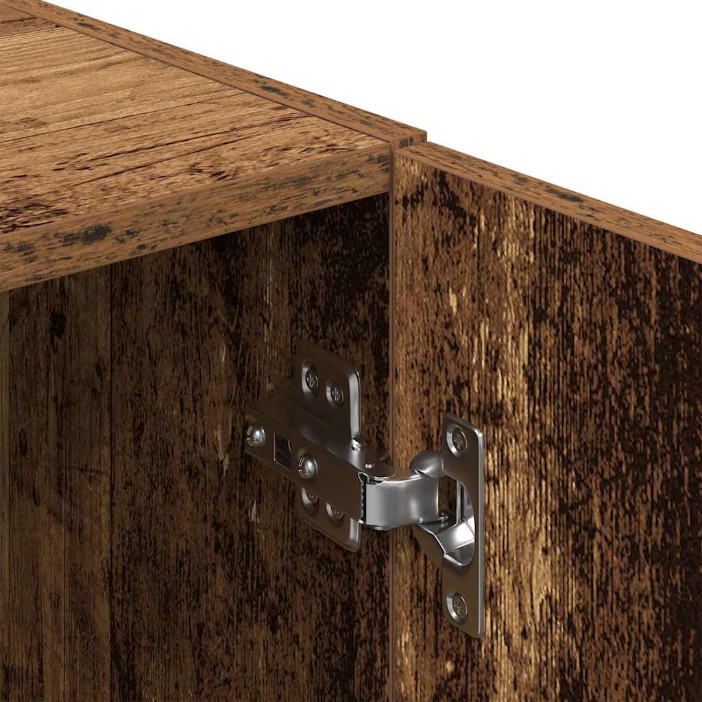 vidaXL 3 Piece Kitchen Cabinet Set Old Wood Engineered Wood