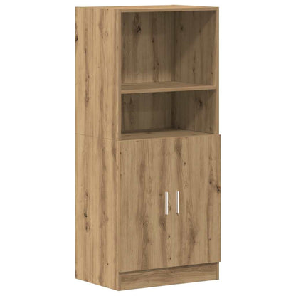 vidaXL 3 Piece Kitchen Cabinet Set Artisian Oak Engineered Wood