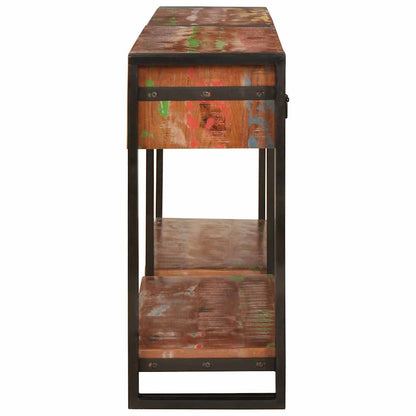 vidaXL Console Tables with Drawer 2 pcs Multicolour 161 x 33 x 75 cm