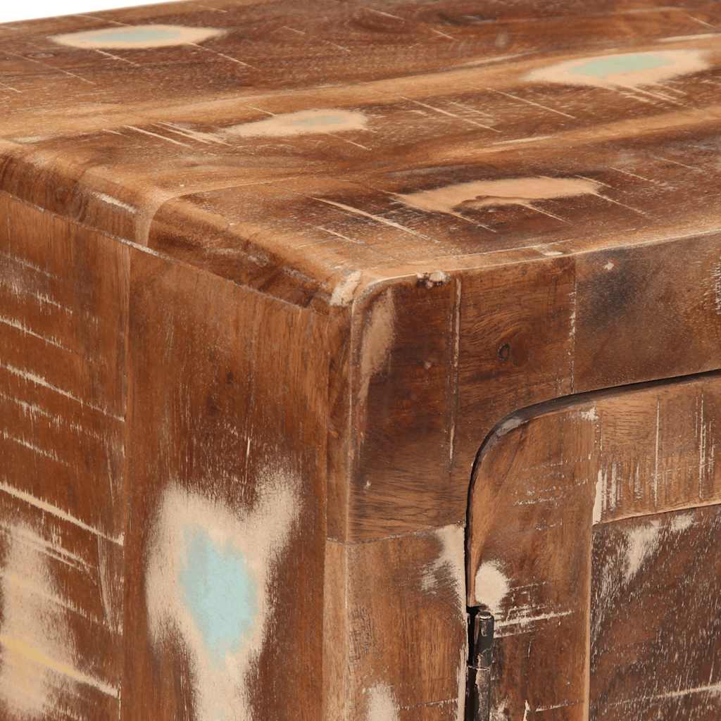 vidaXL Bedside Cabinet 40x32x46 cm Solid Wood Reclaimed