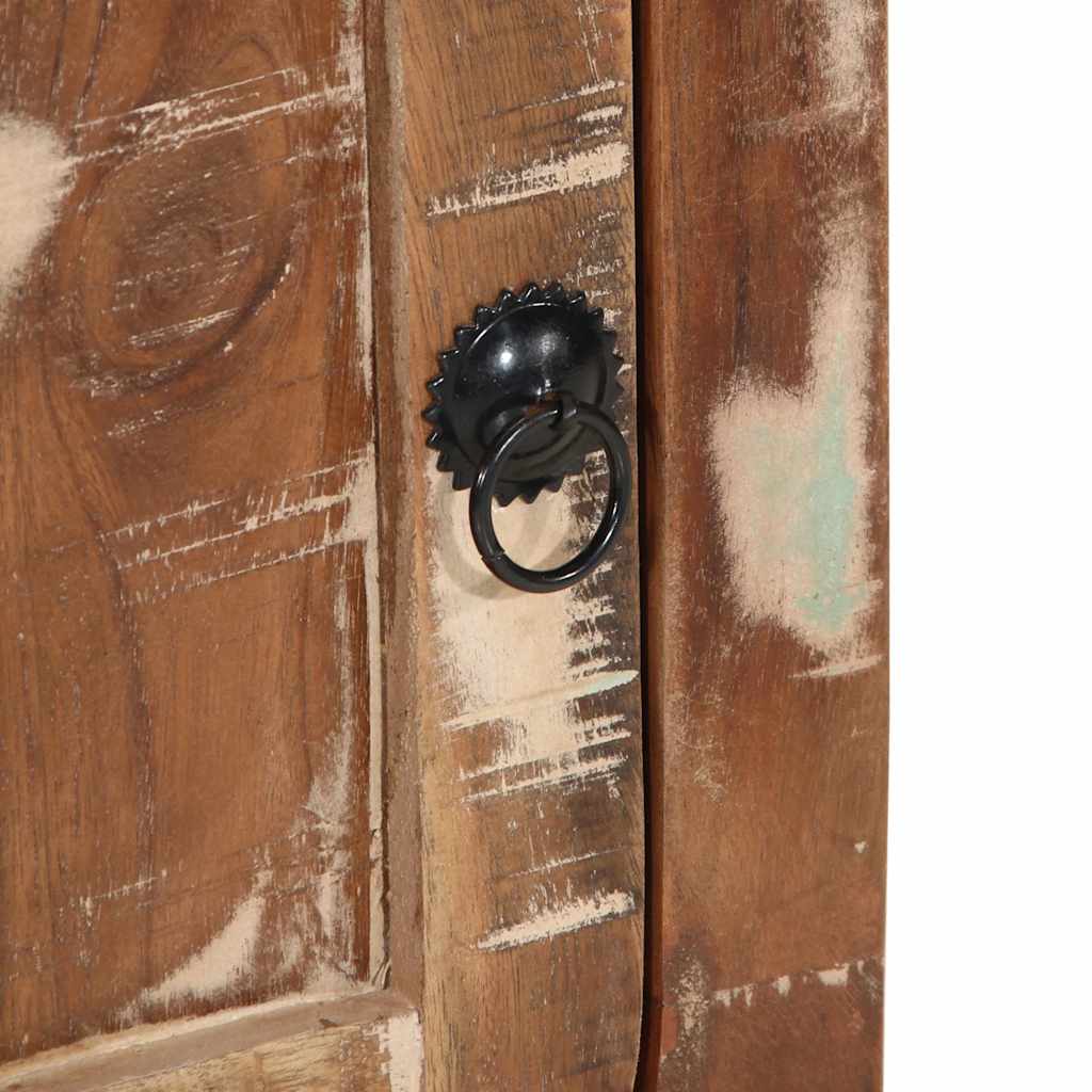 vidaXL Bedside Cabinet 40x32x46 cm Solid Wood Reclaimed