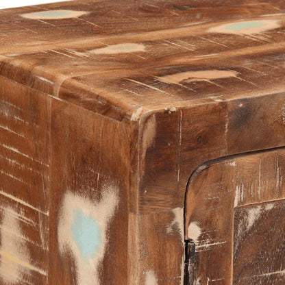 vidaXL Bedside Cabinet 2 pcs 40x32x46 cm Solid Wood Reclaimed