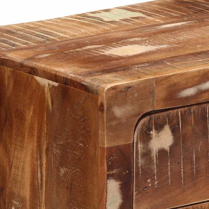vidaXL Bedside Cabinet 2 pcs 40x32x46 cm Solid Wood Reclaimed