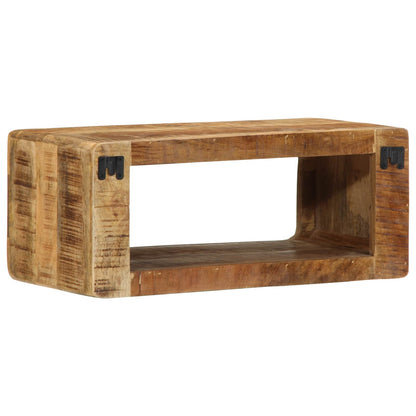 vidaXL TV Cabinet with Shelf Brown 60 x 30 x 25 cm Solid Mango wood