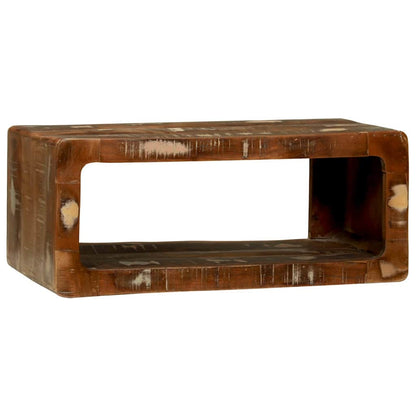 vidaXL TV Cabinet Multicolour 60 x 30 x 25 cm Solid Reclaim wood