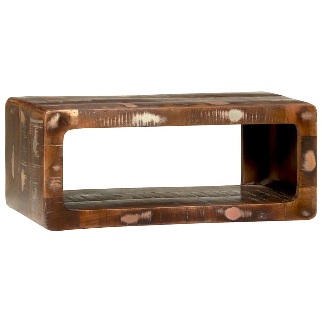 vidaXL TV Cabinet Multicolour 60 x 30 x 25 cm Solid Reclaim wood