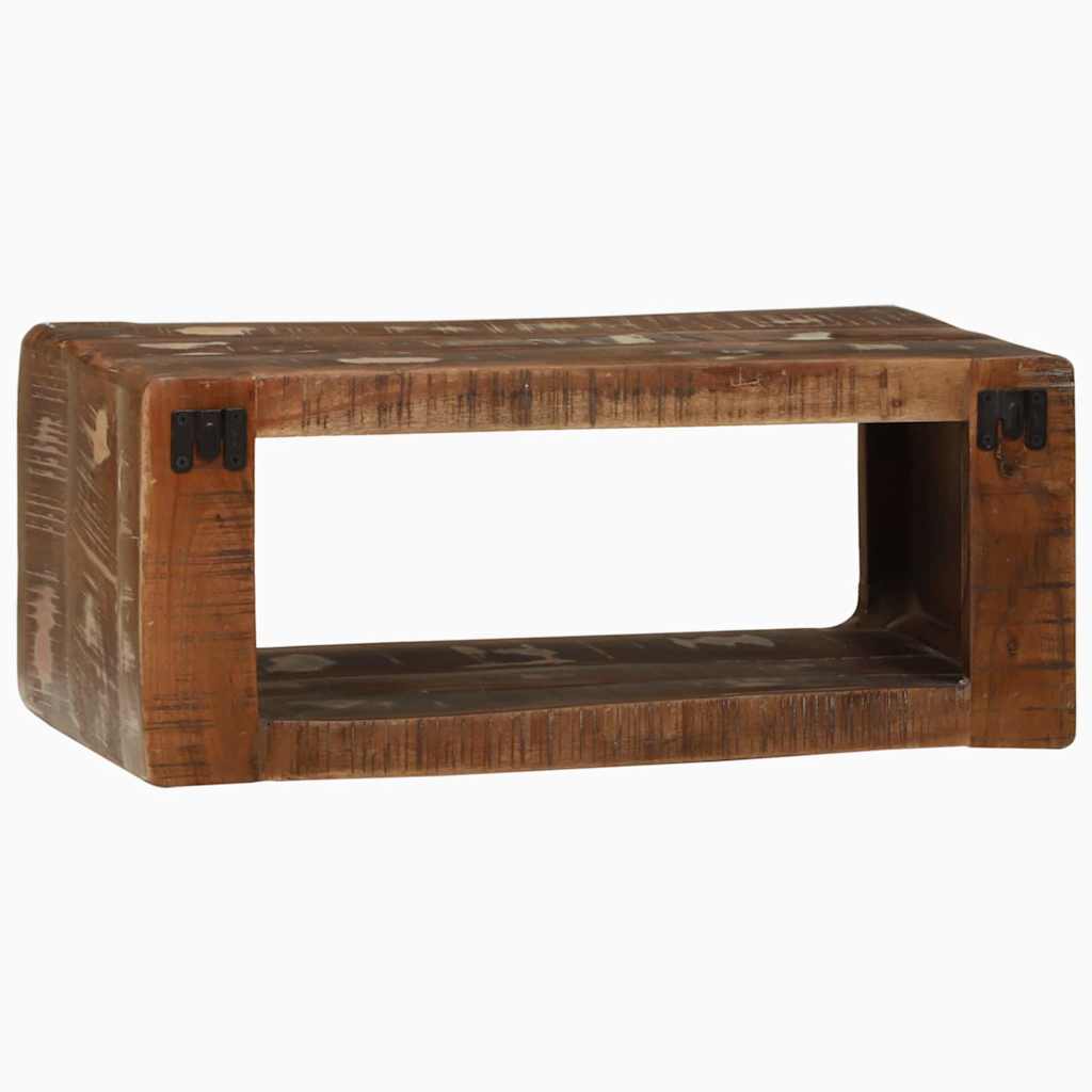 vidaXL TV Cabinet Multicolour 60 x 30 x 25 cm Solid Reclaim wood