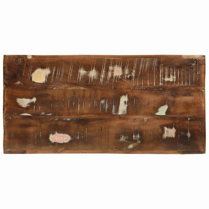 vidaXL TV Cabinet Multicolour 60 x 30 x 25 cm Solid Reclaim wood