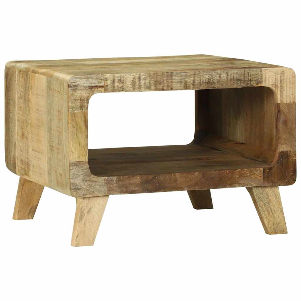 vidaXL Coffee Table Brown 50 x 50 x 35 cm Solid Mango Wood