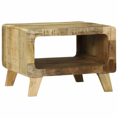 vidaXL Coffee Table Brown 50 x 50 x 35 cm Solid Mango Wood